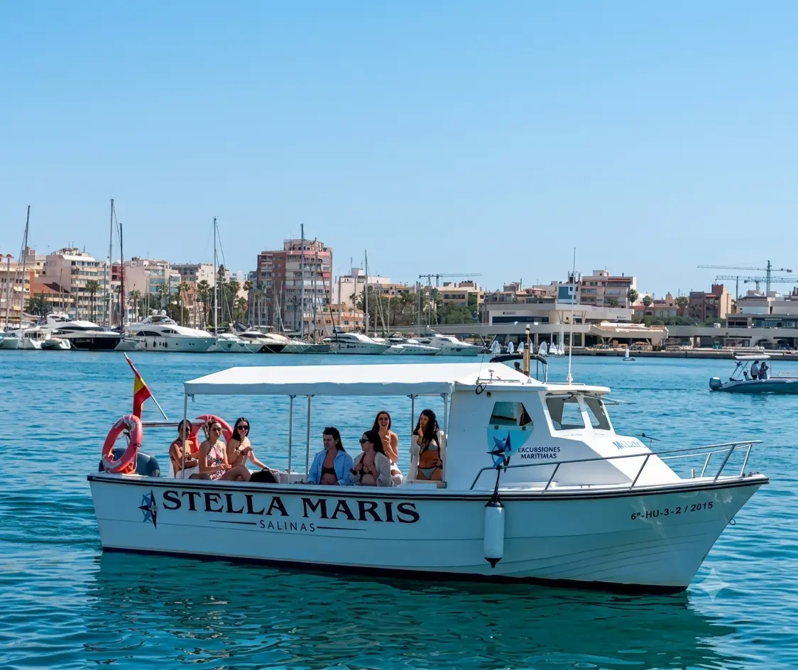 Stella Maris boat tour in Torrevieja